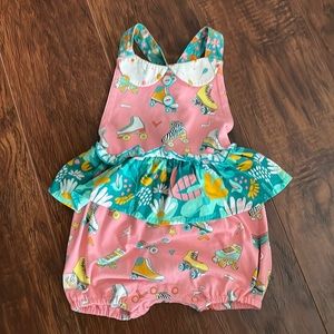 Wild Flowers roller skate bubble